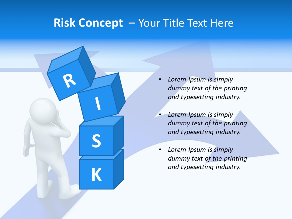 Advice Difficulty Crossroad PowerPoint Template