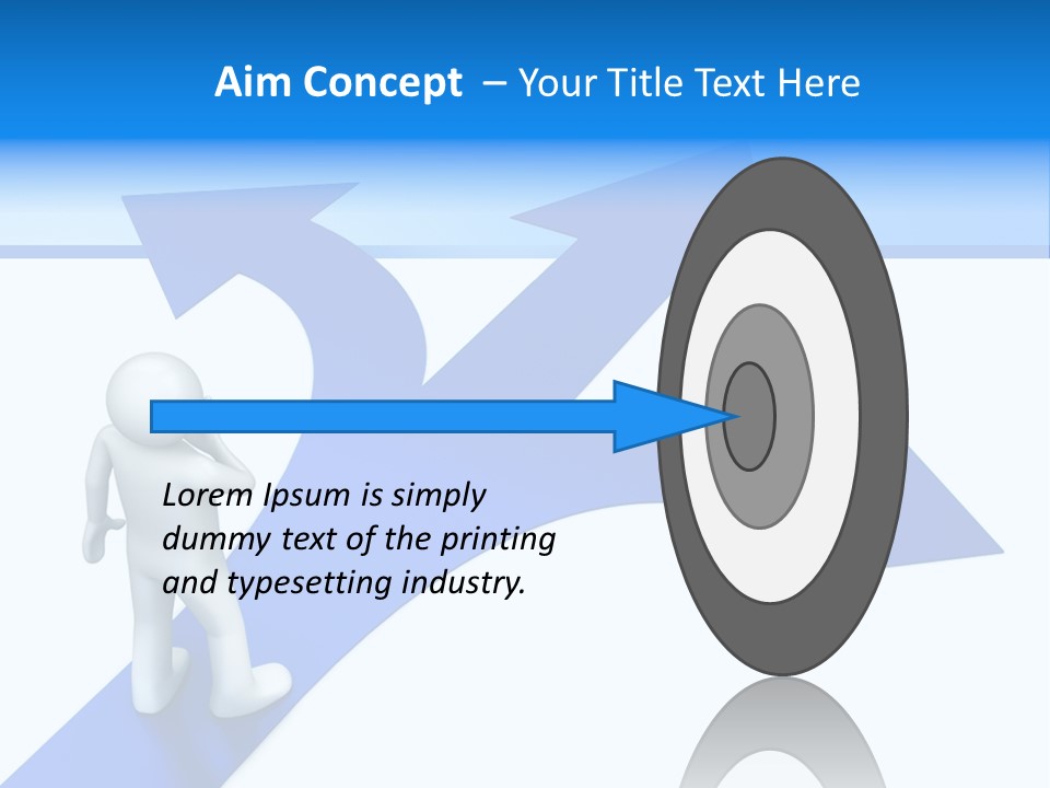 Advice Difficulty Crossroad PowerPoint Template