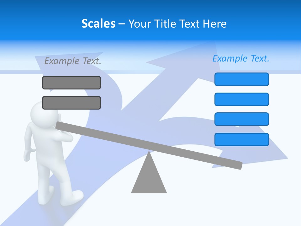 Advice Difficulty Crossroad PowerPoint Template