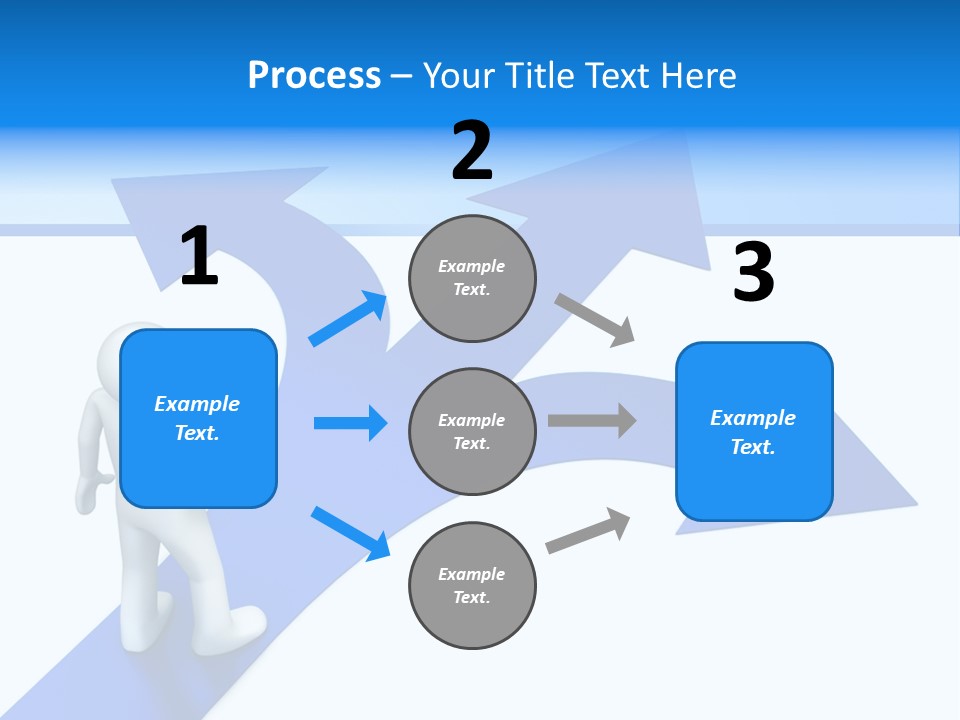 Advice Difficulty Crossroad PowerPoint Template