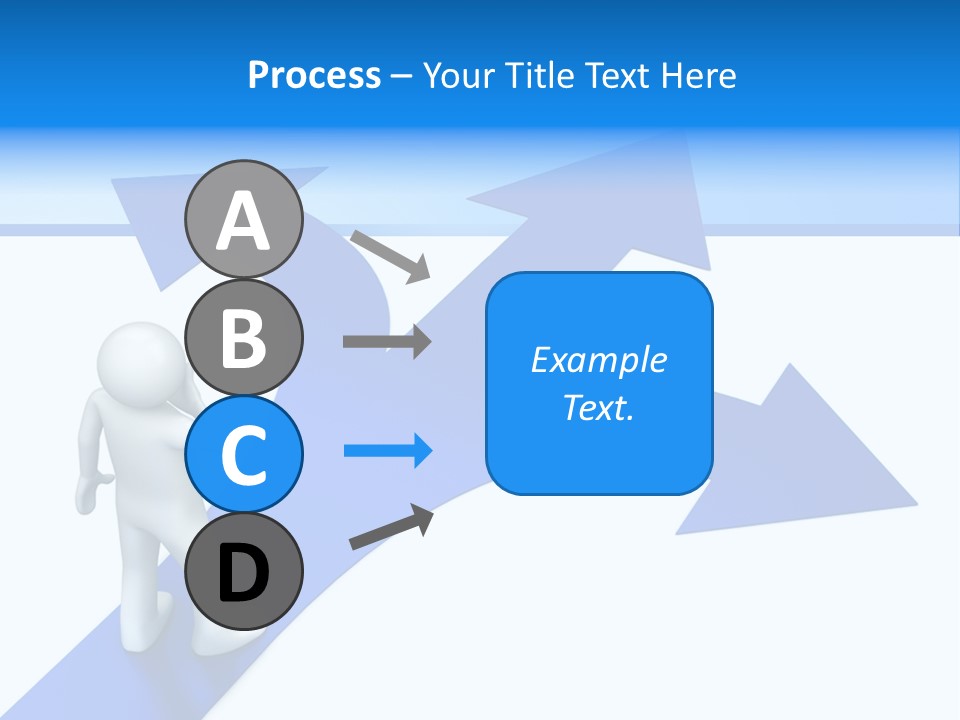 Advice Difficulty Crossroad PowerPoint Template