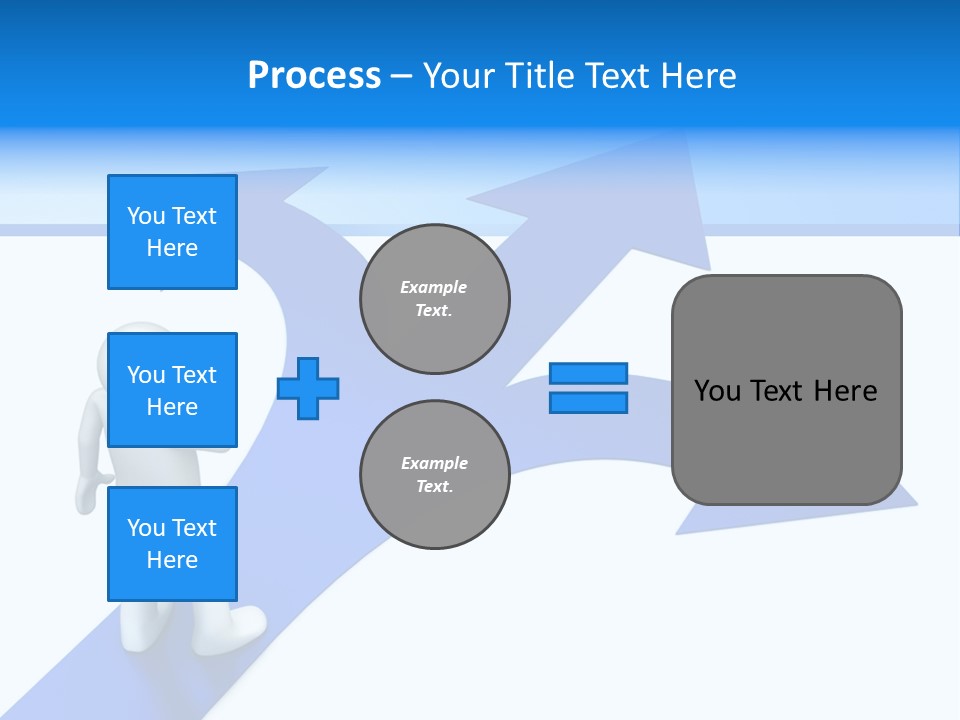 Advice Difficulty Crossroad PowerPoint Template