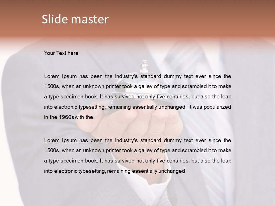 Arrival Manager Hotel Receptionist PowerPoint Template