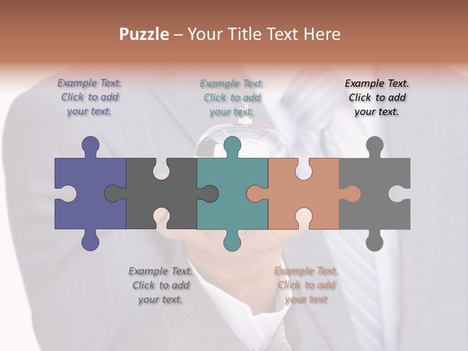 Arrival Manager Hotel Receptionist PowerPoint Template