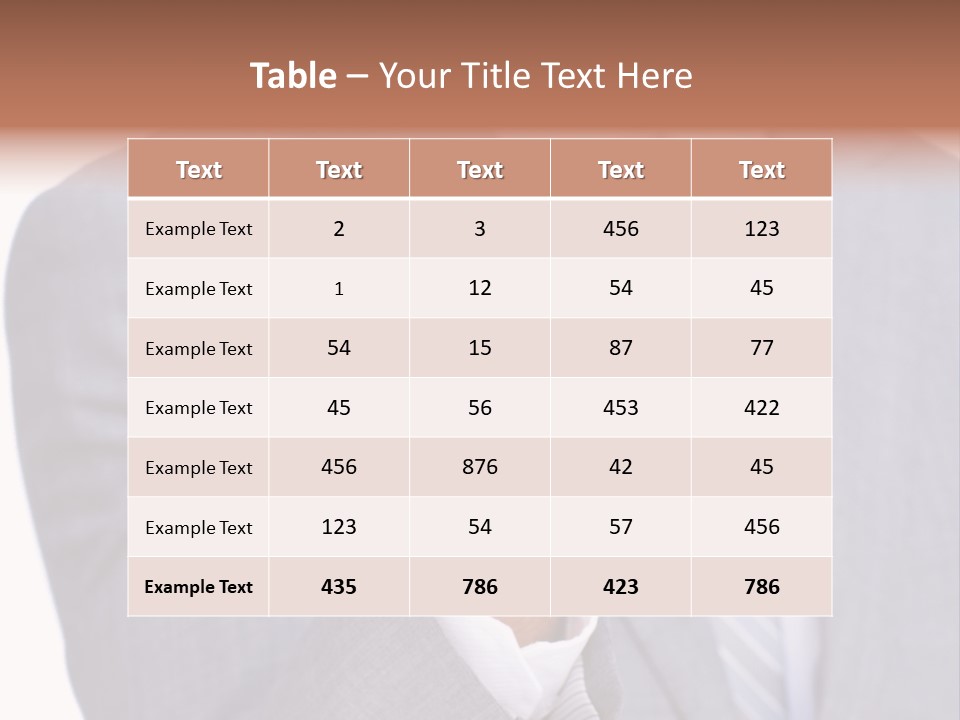 Arrival Manager Hotel Receptionist PowerPoint Template
