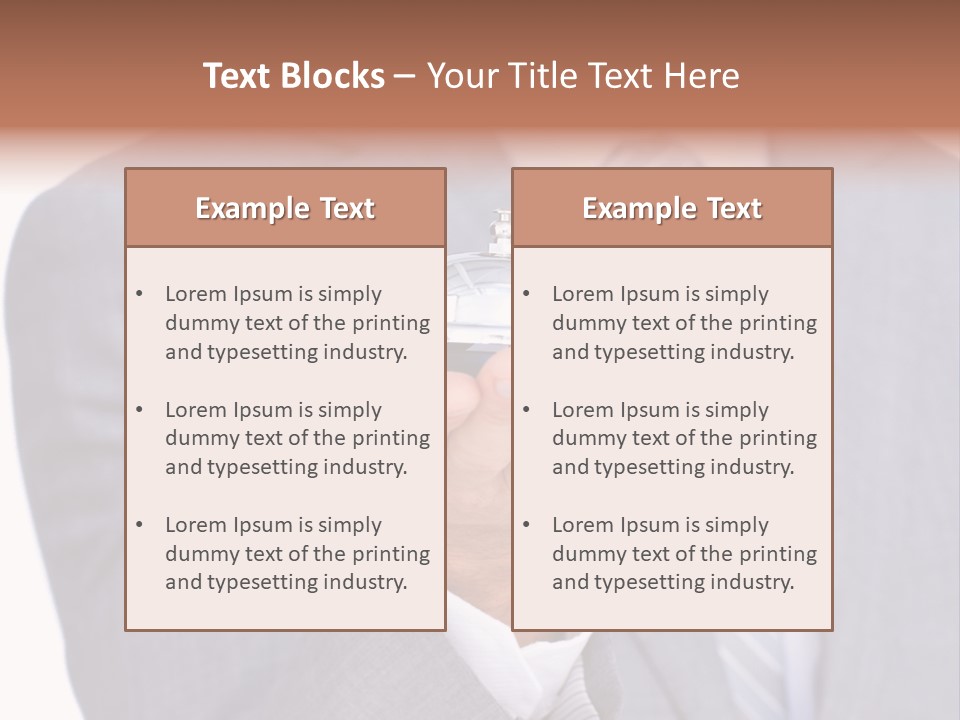 Arrival Manager Hotel Receptionist PowerPoint Template