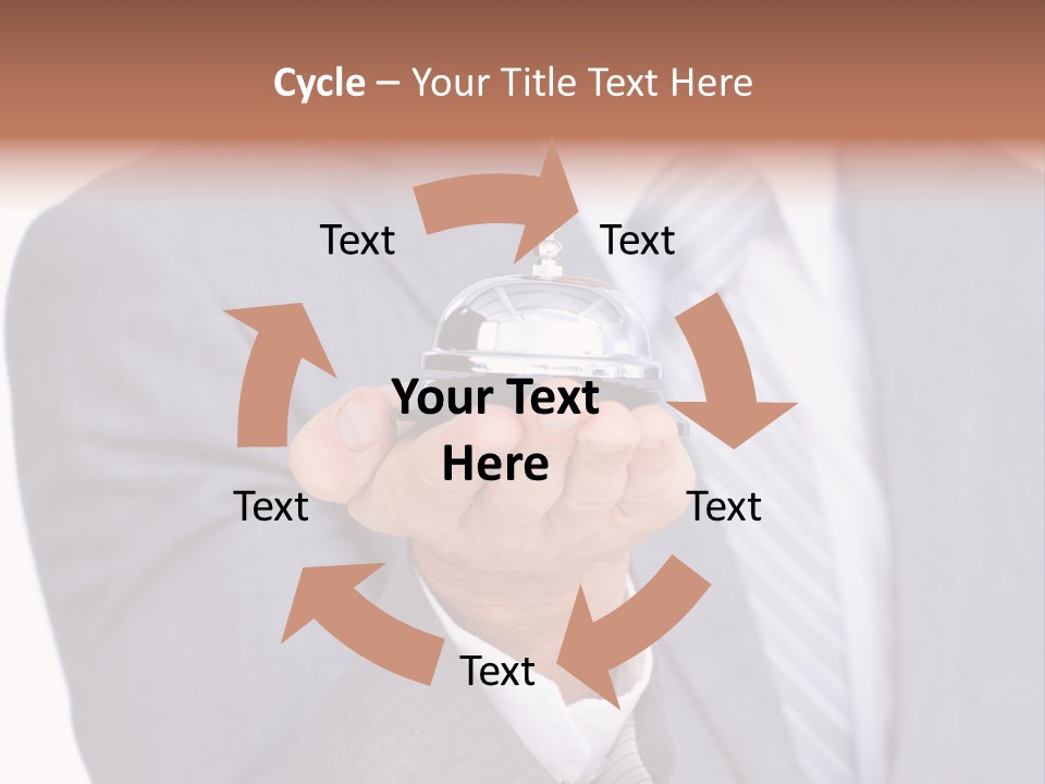 Arrival Manager Hotel Receptionist PowerPoint Template