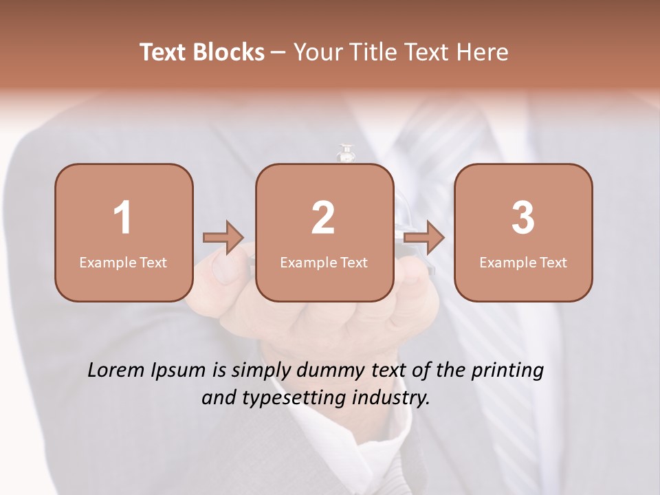 Arrival Manager Hotel Receptionist PowerPoint Template