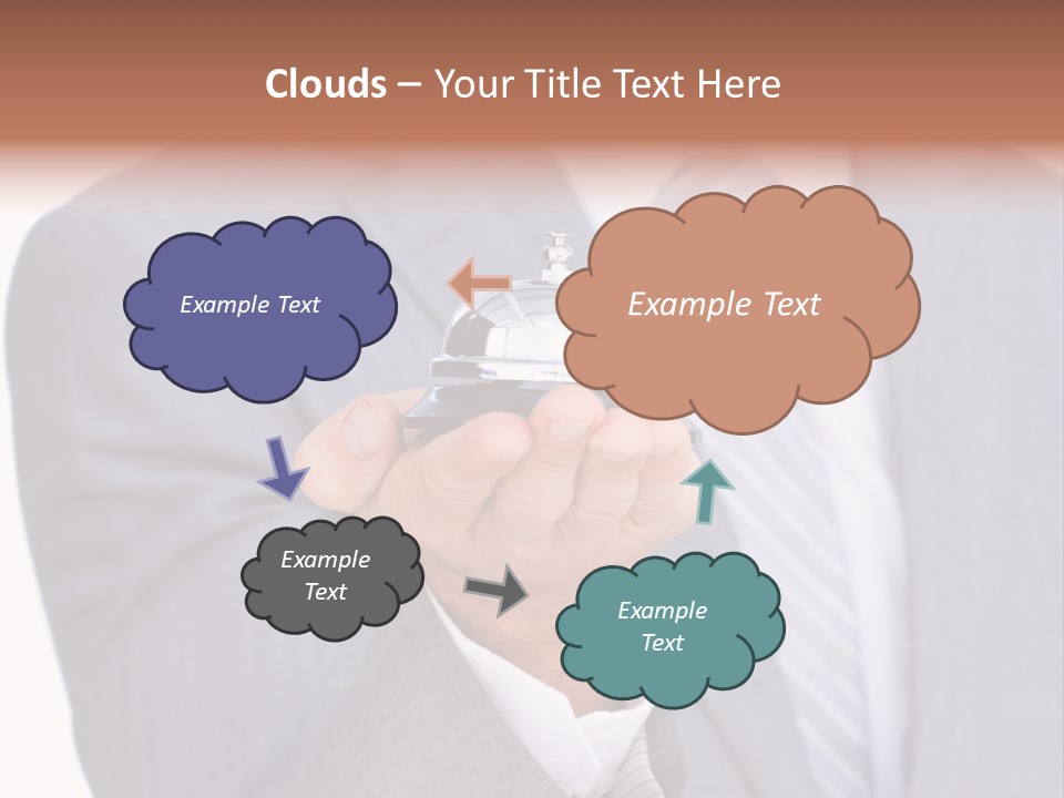 Arrival Manager Hotel Receptionist PowerPoint Template