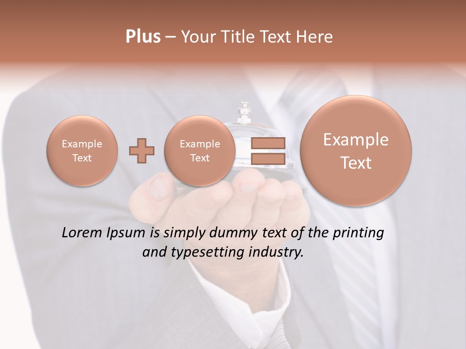 Arrival Manager Hotel Receptionist PowerPoint Template