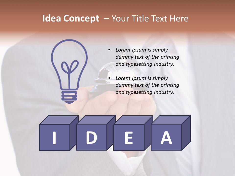 Arrival Manager Hotel Receptionist PowerPoint Template