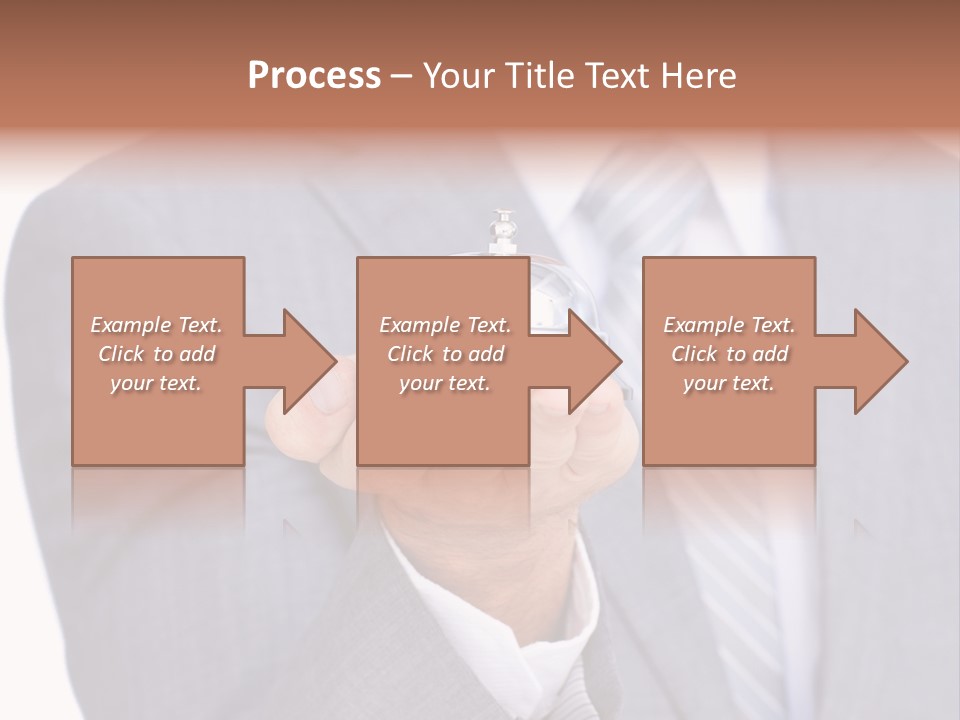 Arrival Manager Hotel Receptionist PowerPoint Template