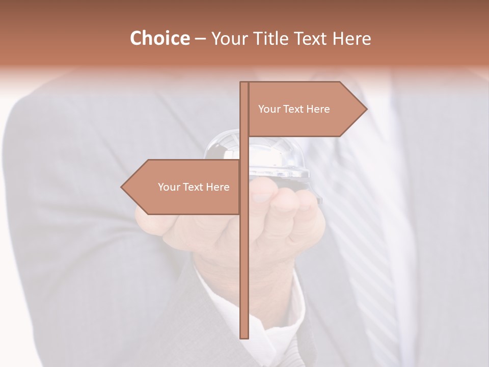 Arrival Manager Hotel Receptionist PowerPoint Template