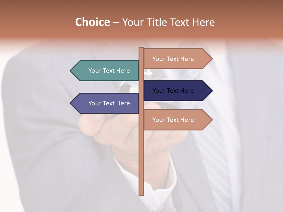 Arrival Manager Hotel Receptionist PowerPoint Template