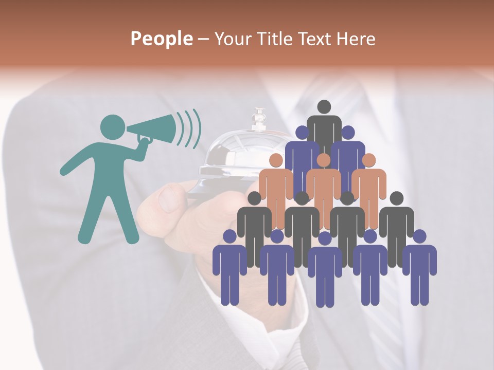 Arrival Manager Hotel Receptionist PowerPoint Template