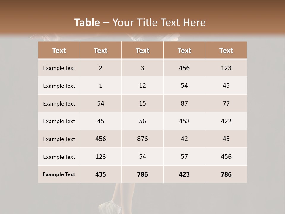 Ballet PowerPoint Template