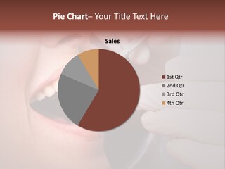 Face Inside Mouth PowerPoint Template