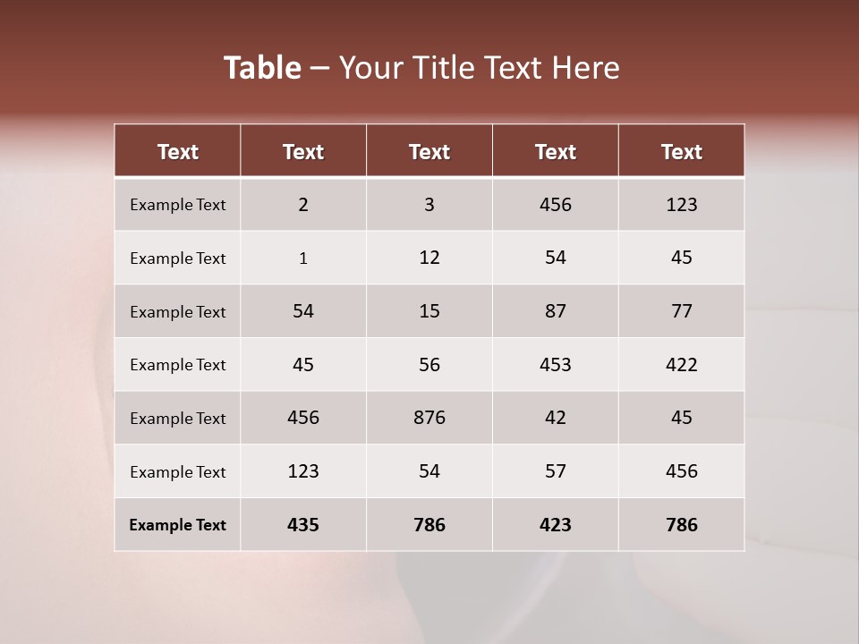 Face Inside Mouth PowerPoint Template