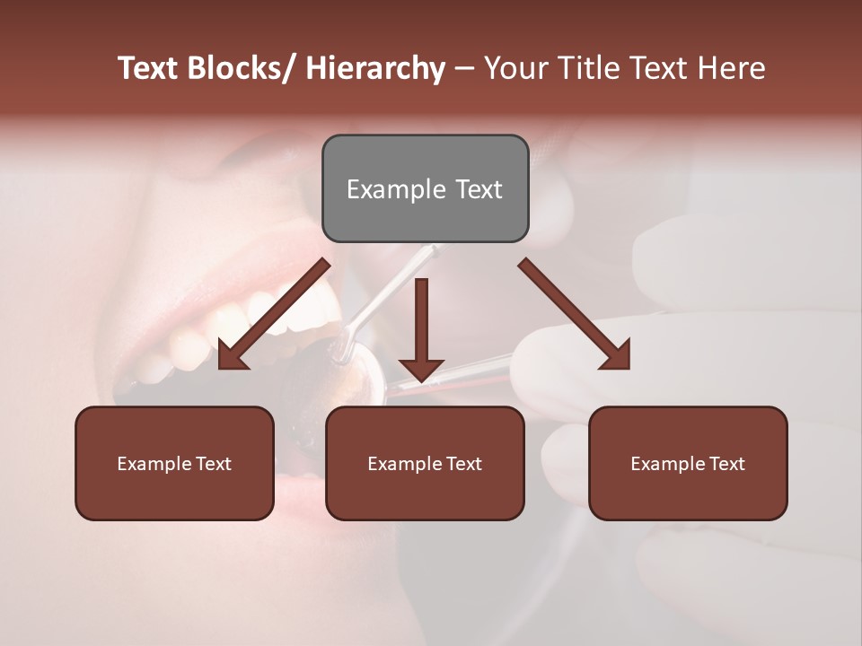 Face Inside Mouth PowerPoint Template