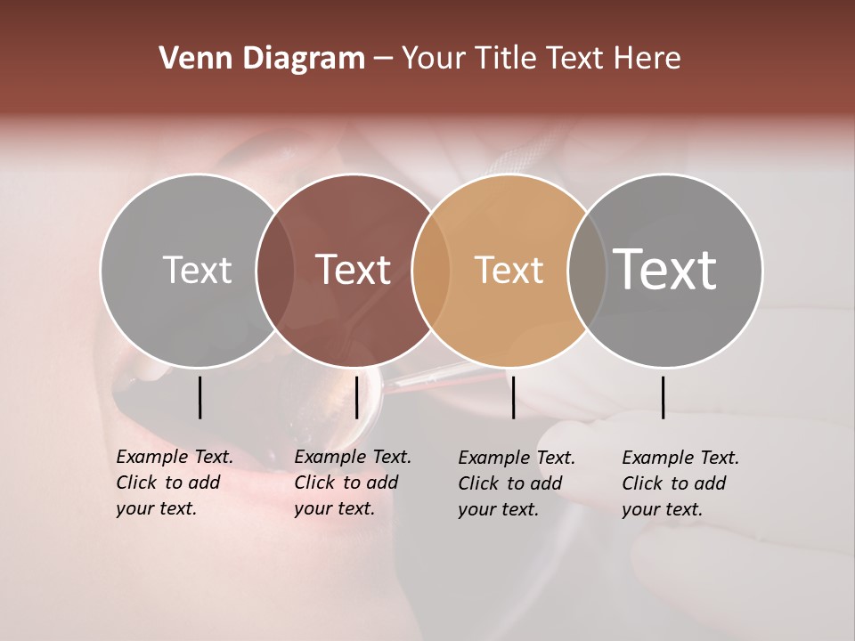 Face Inside Mouth PowerPoint Template