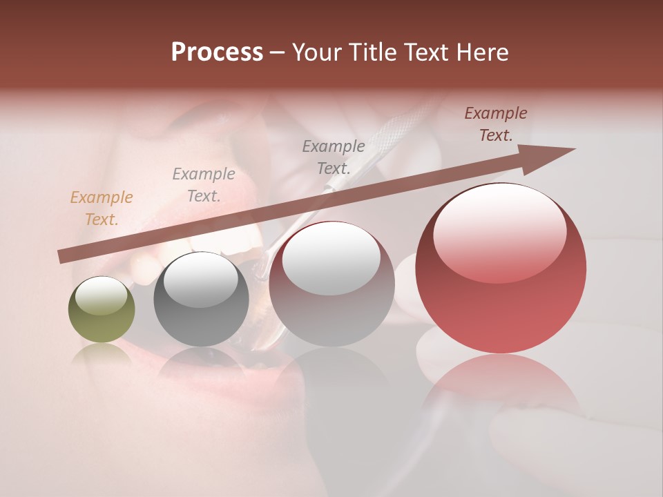 Face Inside Mouth PowerPoint Template
