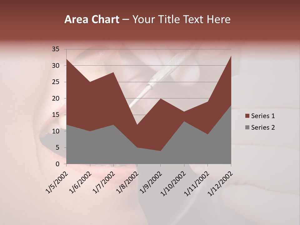 Face Inside Mouth PowerPoint Template