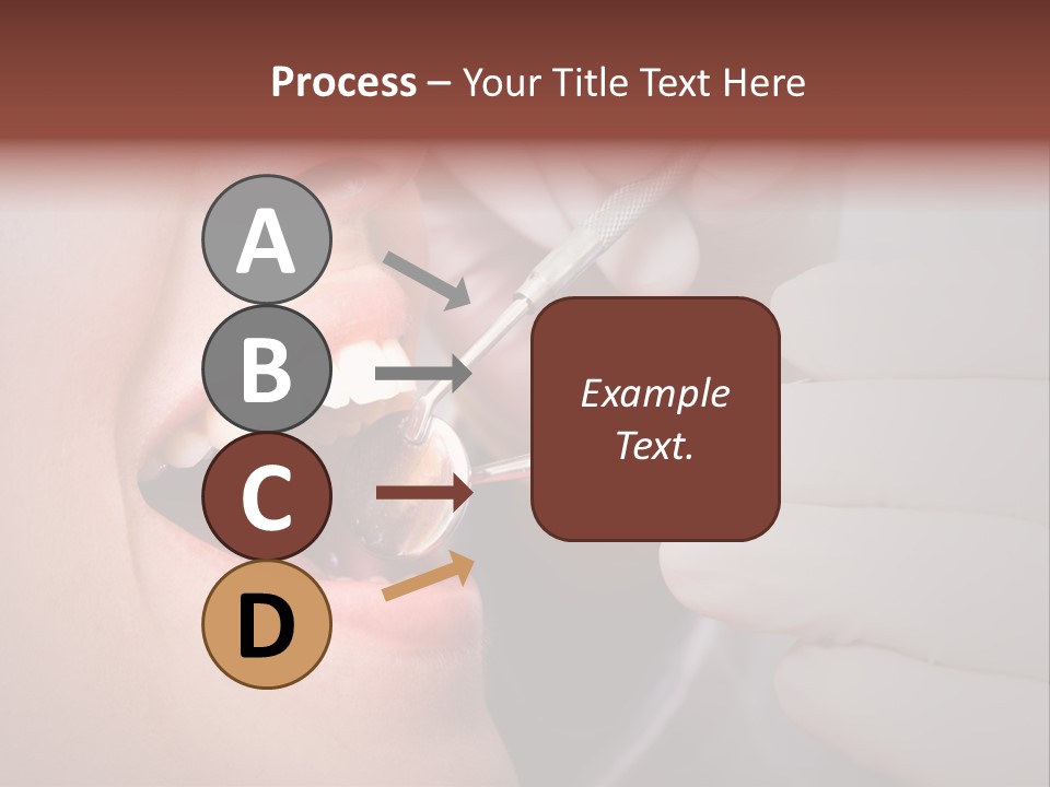 Face Inside Mouth PowerPoint Template
