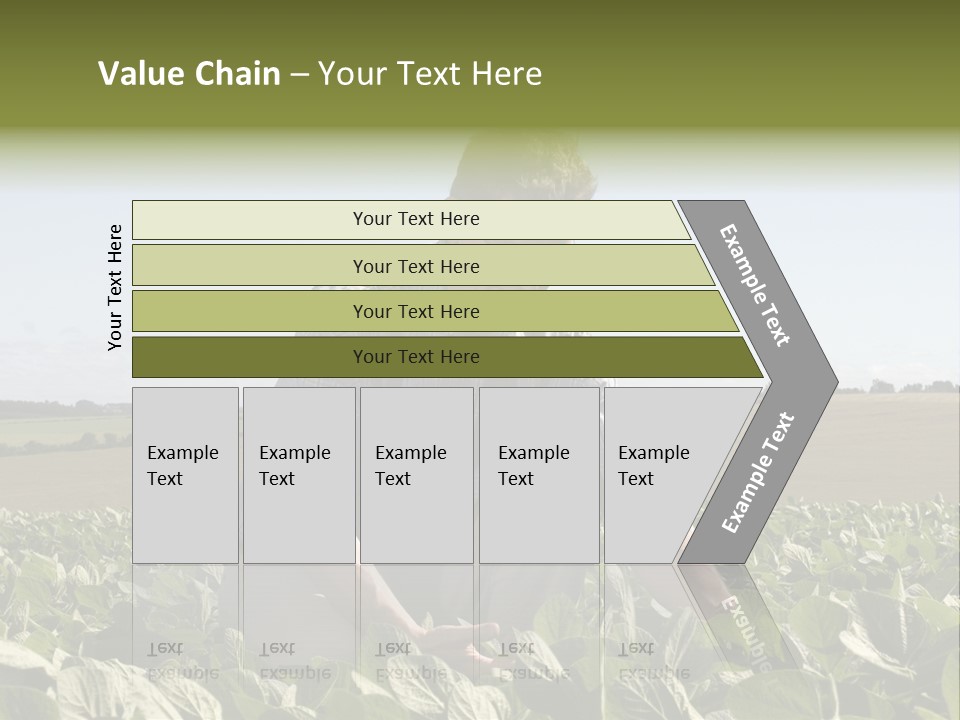 Fresh Male Plant PowerPoint Template