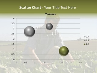 Fresh Male Plant PowerPoint Template