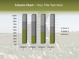 Fresh Male Plant PowerPoint Template