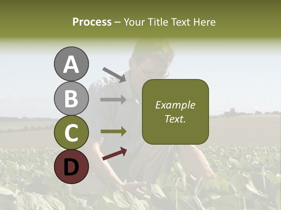 Fresh Male Plant PowerPoint Template