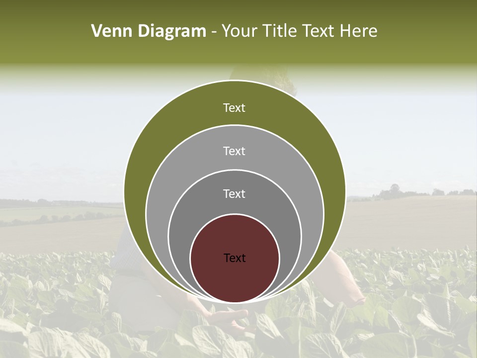 Fresh Male Plant PowerPoint Template