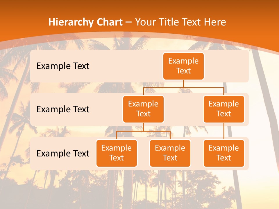 Beach Sunlight Evening PowerPoint Template