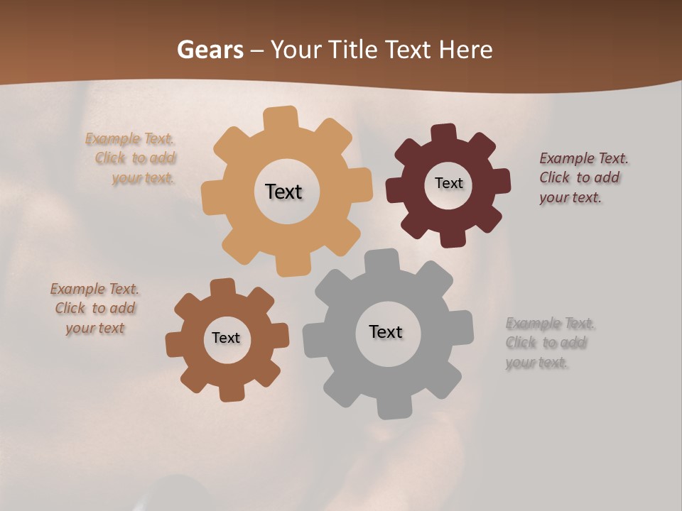 Body Stud Background PowerPoint Template