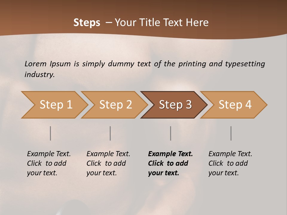 Body Stud Background PowerPoint Template