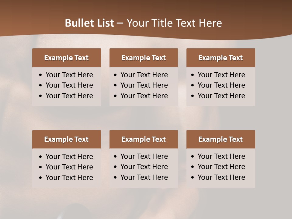 Body Stud Background PowerPoint Template