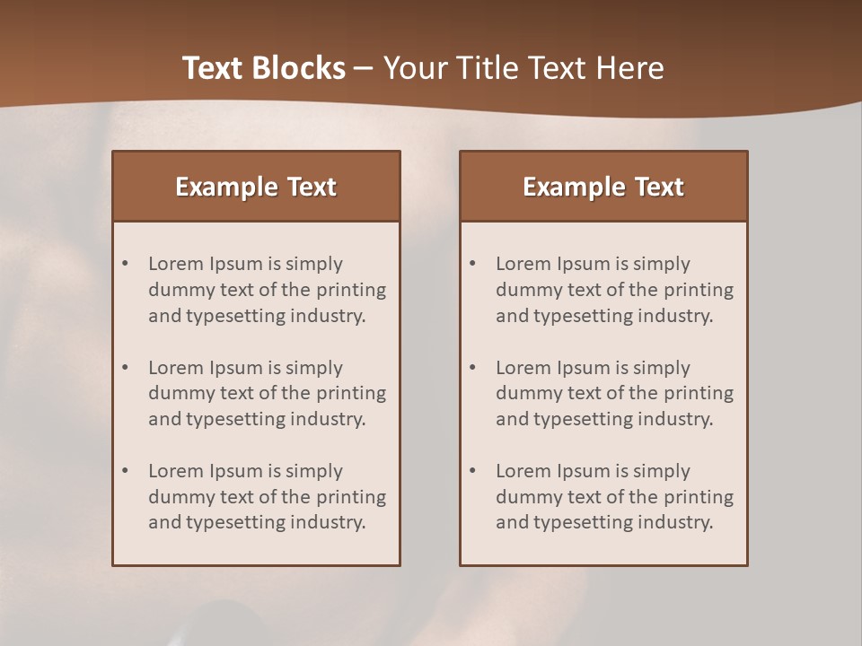 Body Stud Background PowerPoint Template