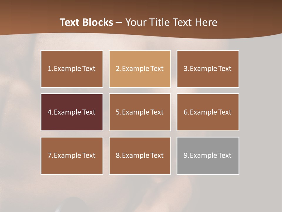 Body Stud Background PowerPoint Template