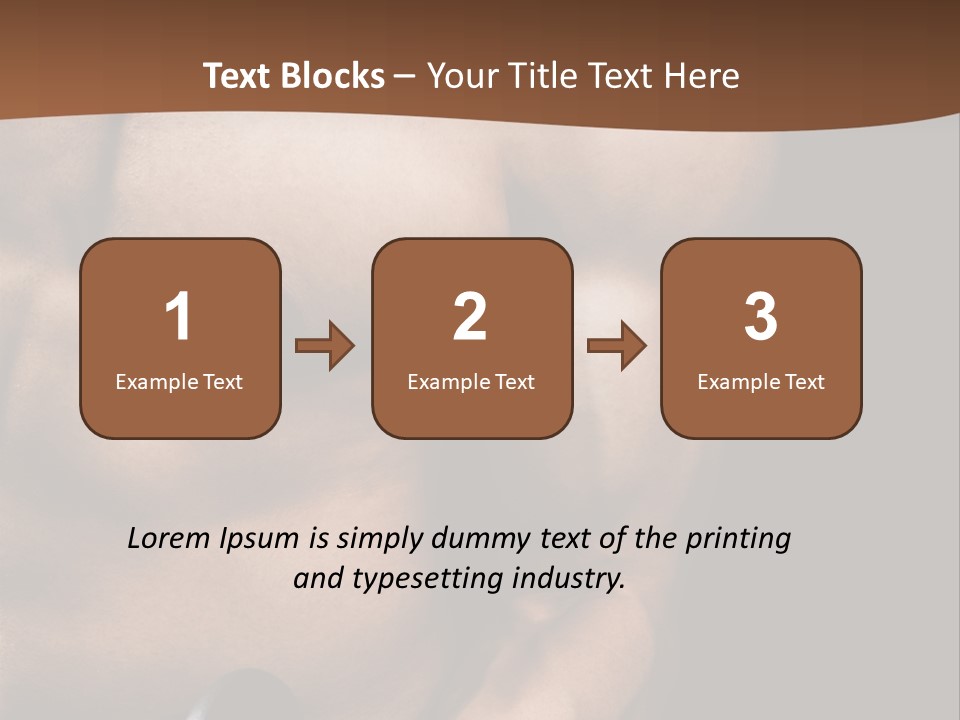 Body Stud Background PowerPoint Template