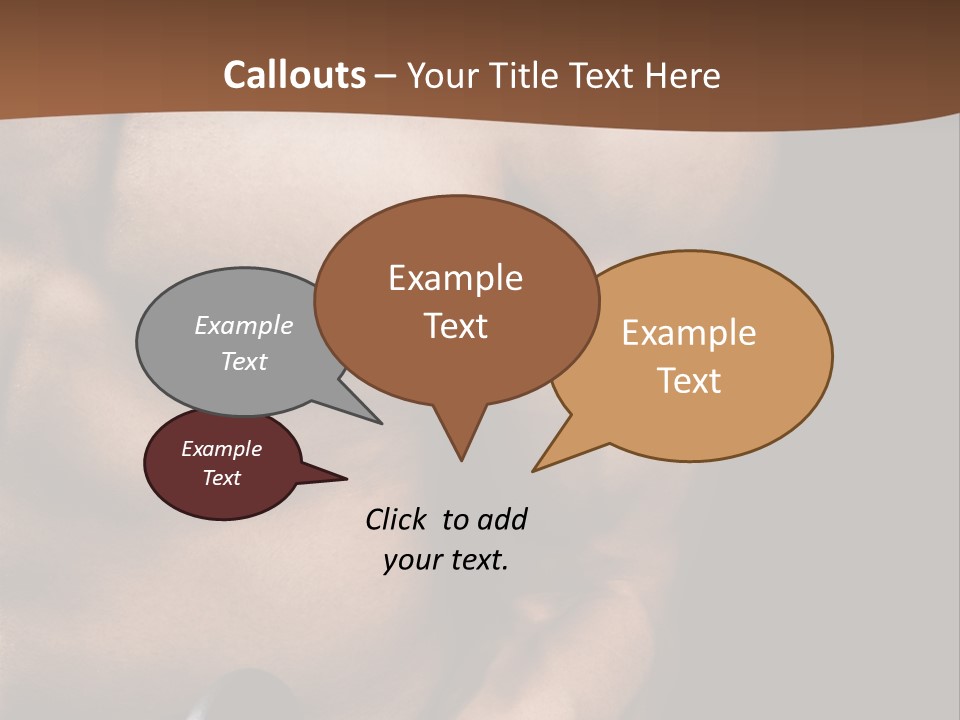 Body Stud Background PowerPoint Template