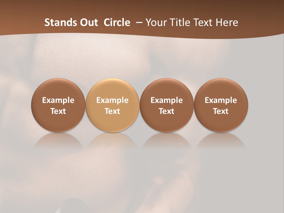 Body Stud Background PowerPoint Template