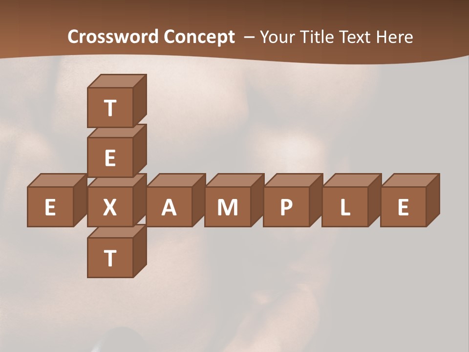 Body Stud Background PowerPoint Template