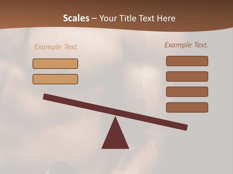 Body Stud Background PowerPoint Template