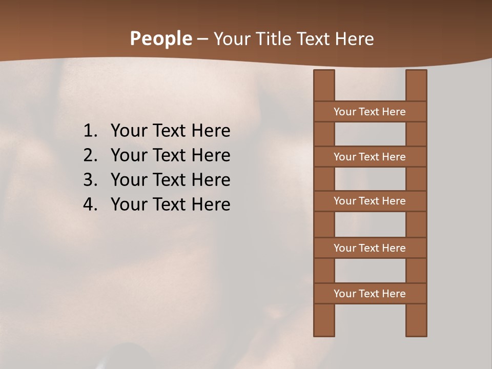 Body Stud Background PowerPoint Template