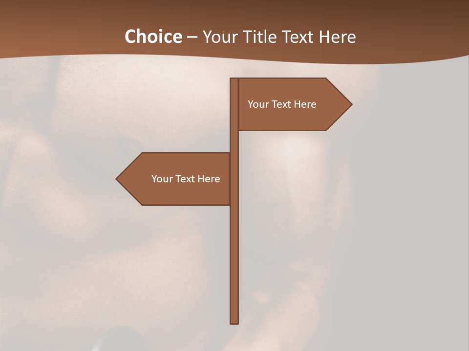 Body Stud Background PowerPoint Template