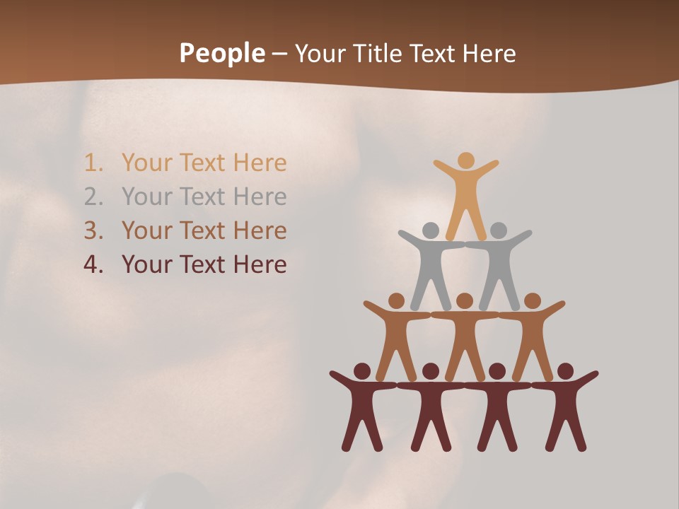 Body Stud Background PowerPoint Template