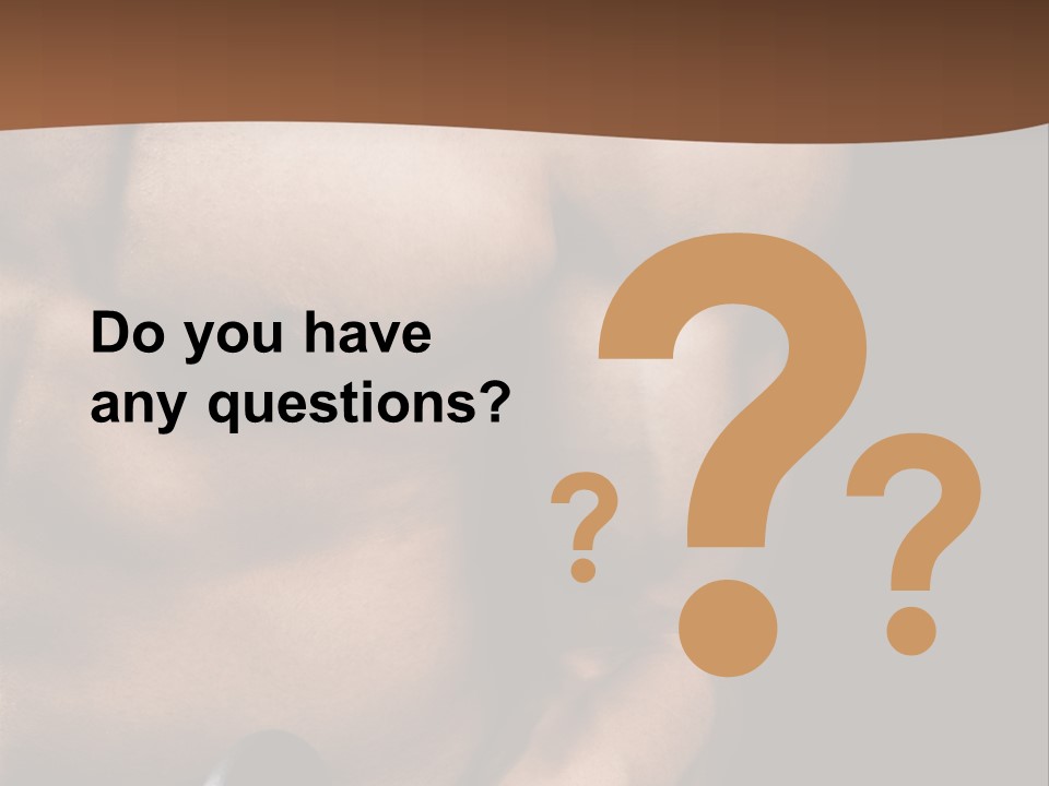 Body Stud Background PowerPoint Template