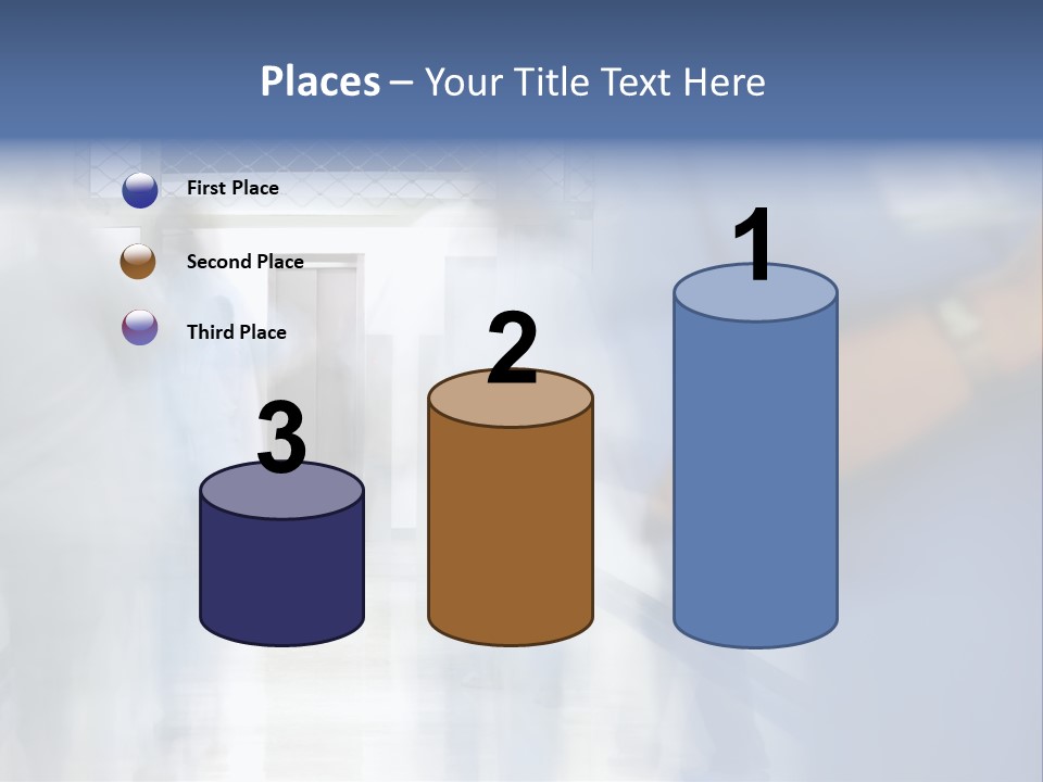 White Hospital Modern PowerPoint Template