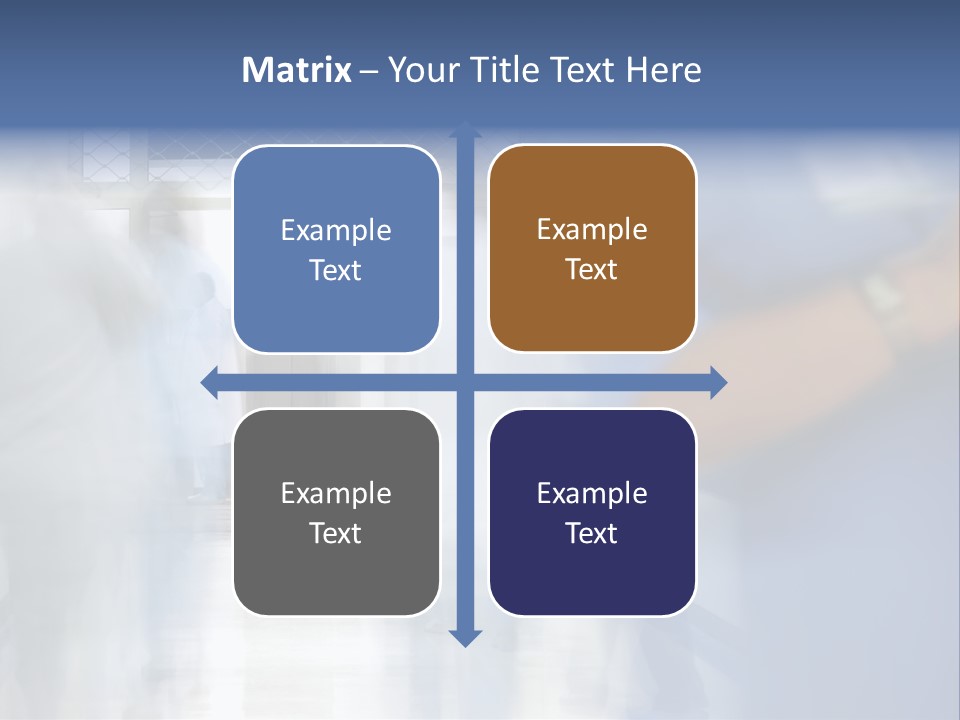 White Hospital Modern PowerPoint Template