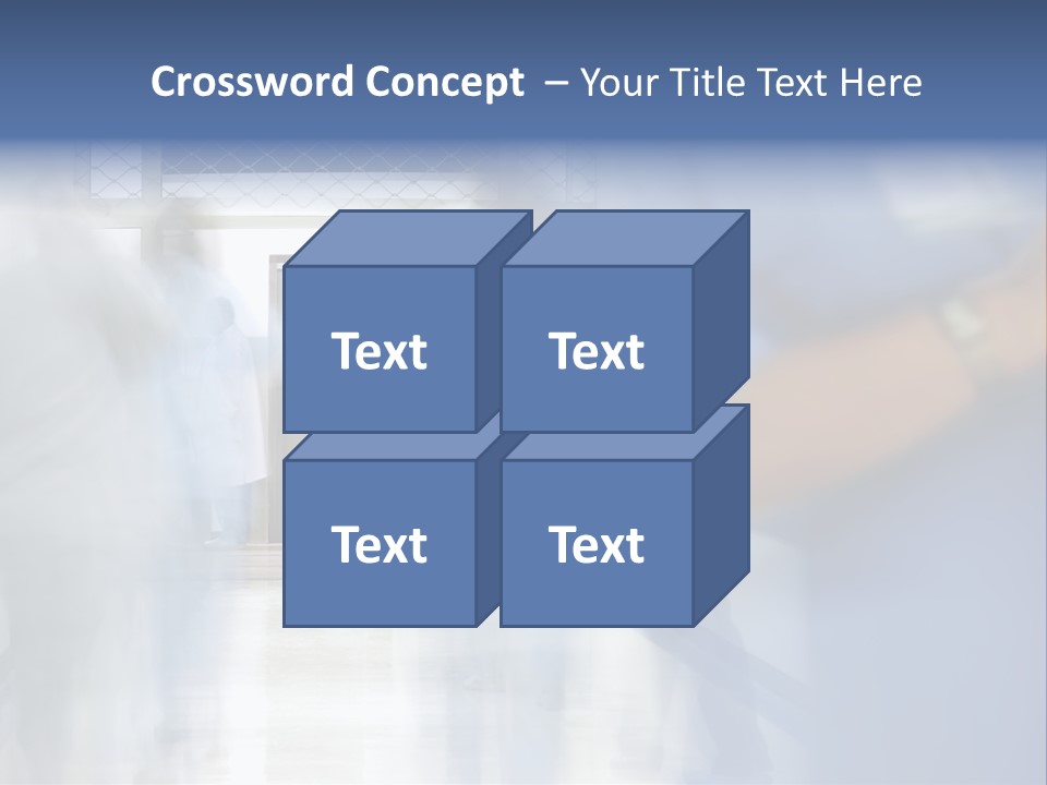 White Hospital Modern PowerPoint Template